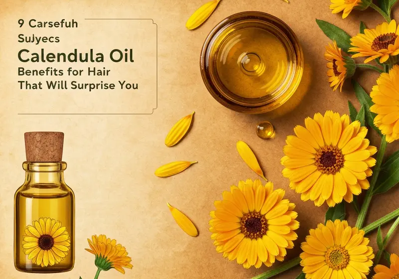 9 calendula oil benefits for hair that will surprise you