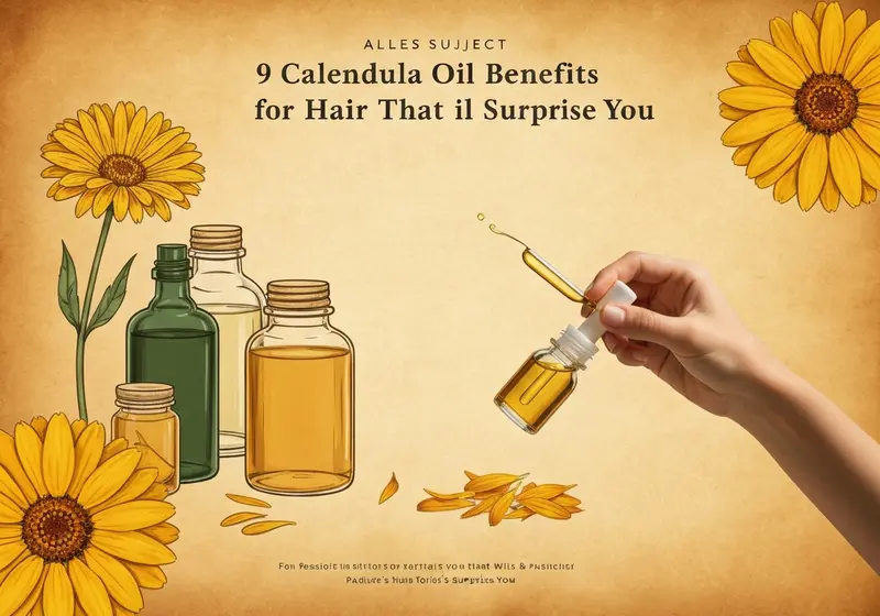 9 calendula oil benefits for hair that will surprise you