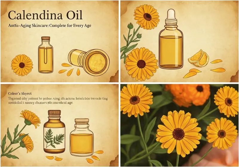 calendula oil anti aging skincare complete routine for