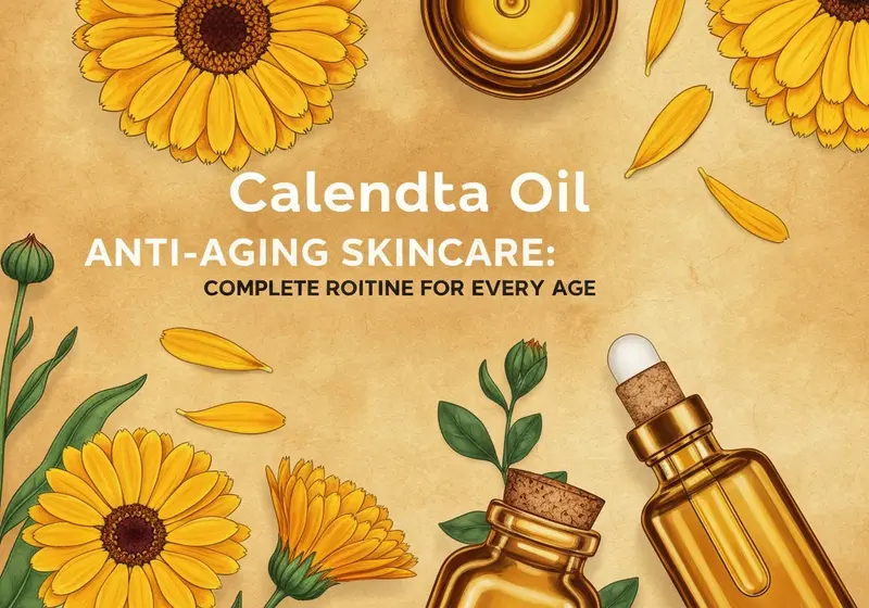 calendula oil anti aging skincare complete routine for