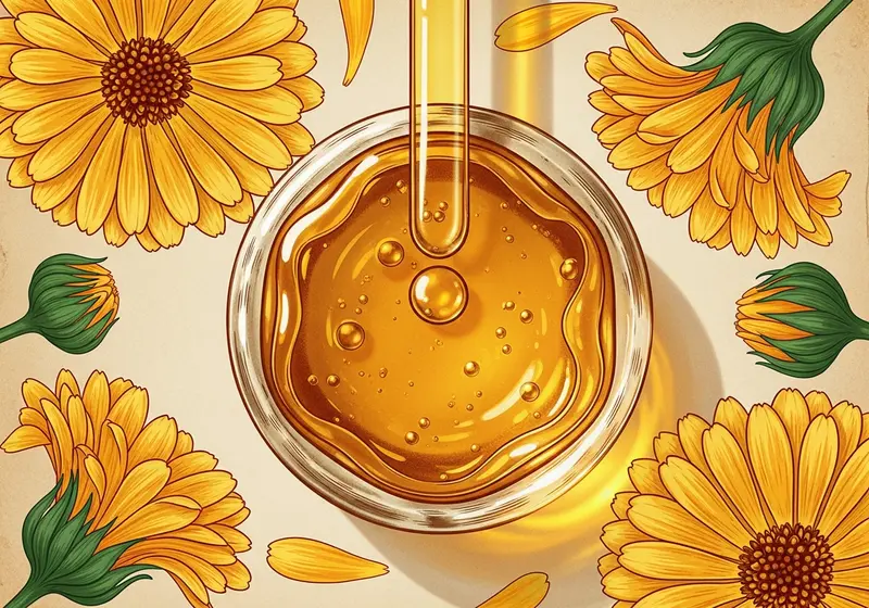 calendula oil carotenoids why its golden why that matters