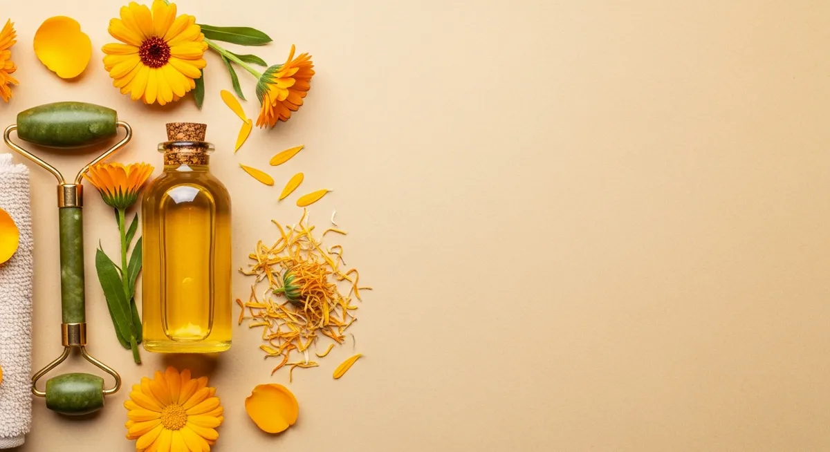 Calendula Oil & Clay Face Mask for Pore Cleansing