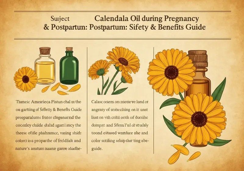 calendula oil during pregnancy postpartum safety benefits