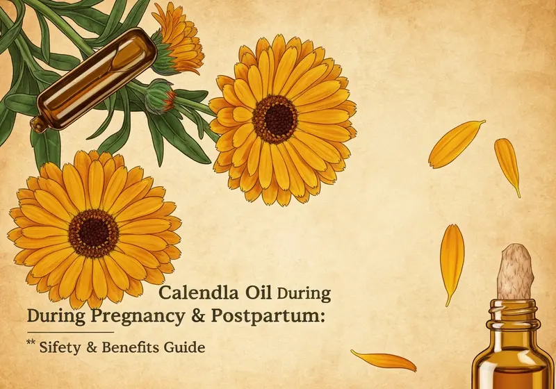 calendula oil during pregnancy postpartum safety benefits