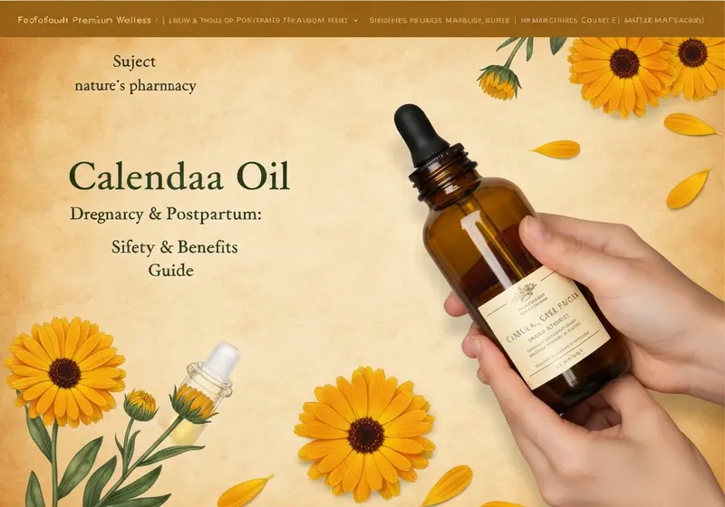 calendula oil during pregnancy postpartum safety benefits