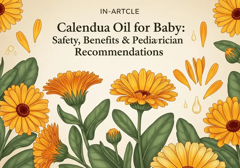 calendula oil for baby safety benefits pediatrician