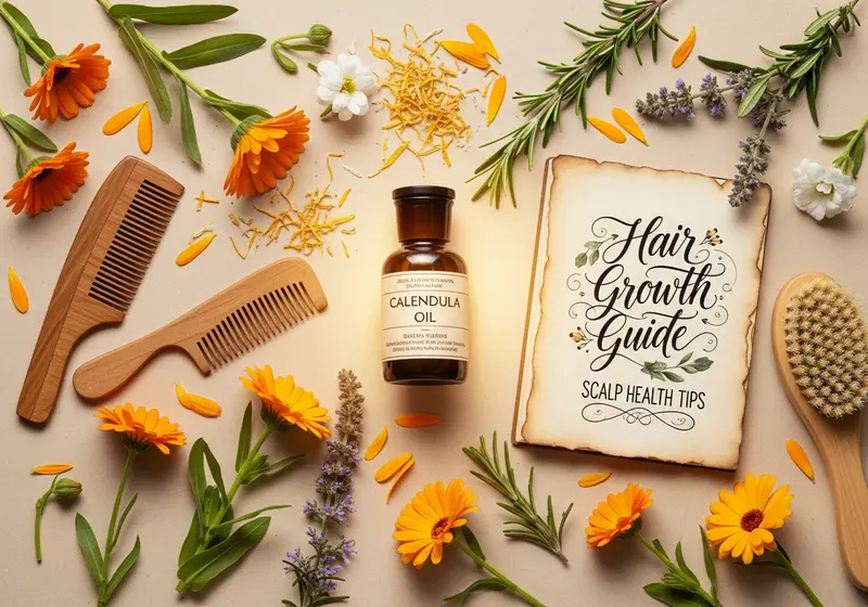 calendula oil for hair growth scalp health complete hair