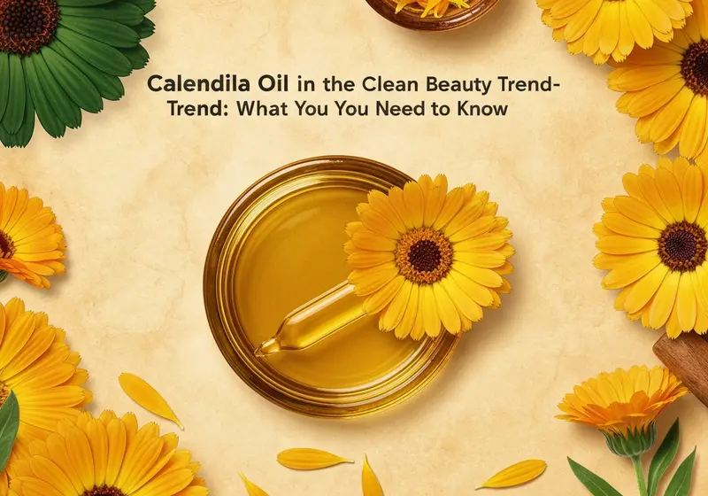 calendula oil in the clean beauty trend what you need to