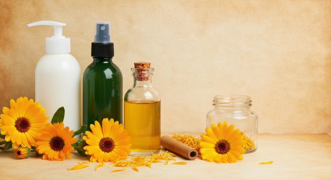 DIY Calendula Oil Dog Paw Balm for Cracked Pads