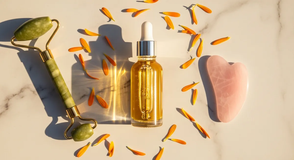 DIY Calendula Oil Face Serum for Anti-Aging