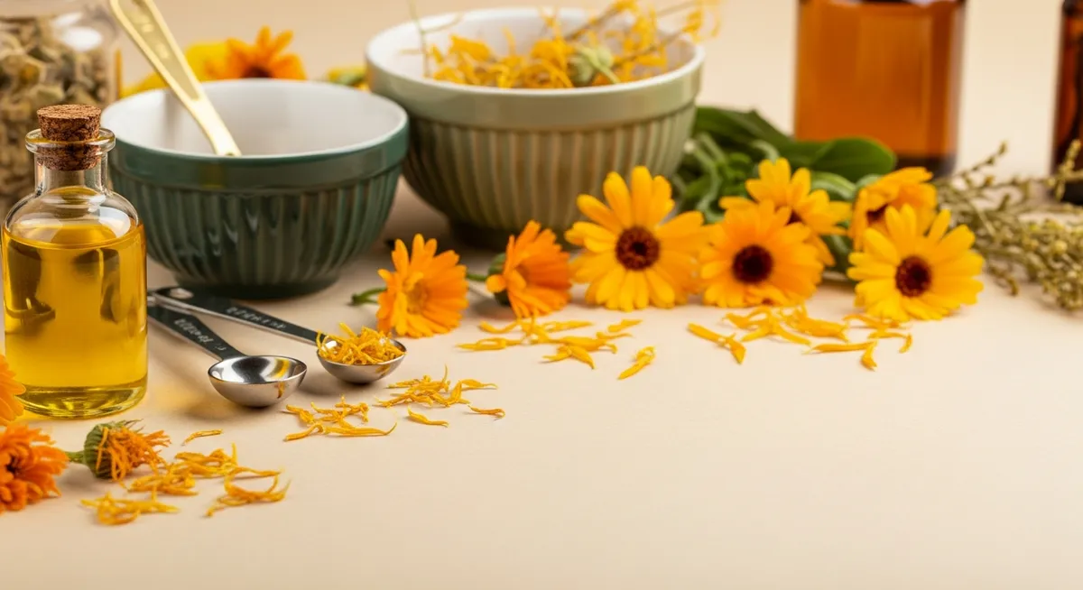 DIY Calendula Oil Perfume: Natural Botanical Fragrance