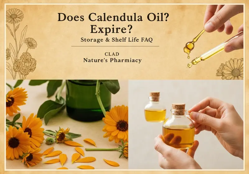 does calendula oil expire storage shelf life faq