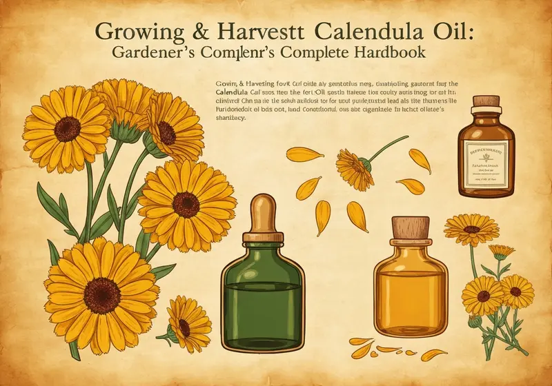 growing harvesting calendula for oil gardeners complete