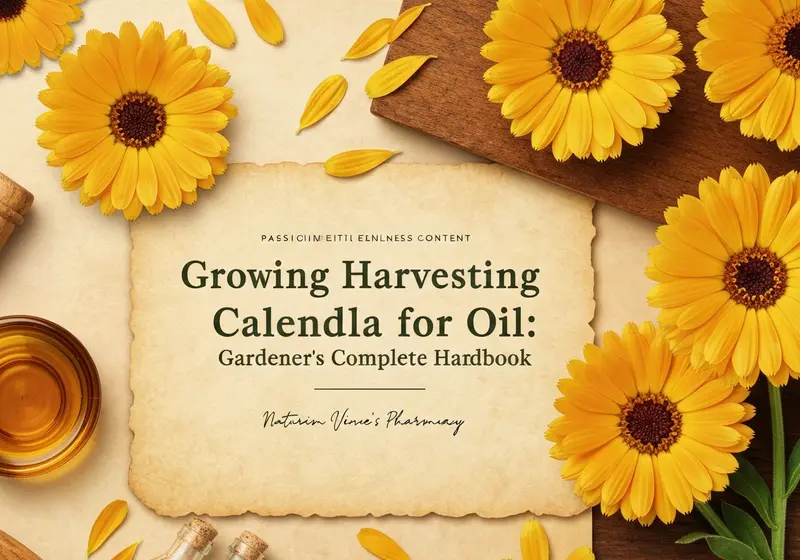 growing harvesting calendula for oil gardeners complete