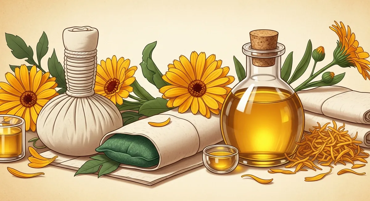 How to Apply Calendula Oil for Joint Pain & Arthritis