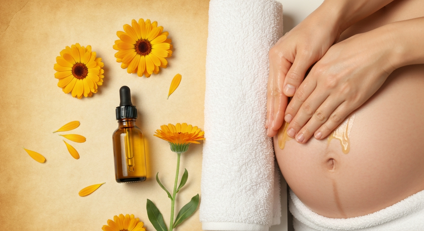 How to Apply Calendula Oil for Stretch Marks: Step-by-Step Protocol