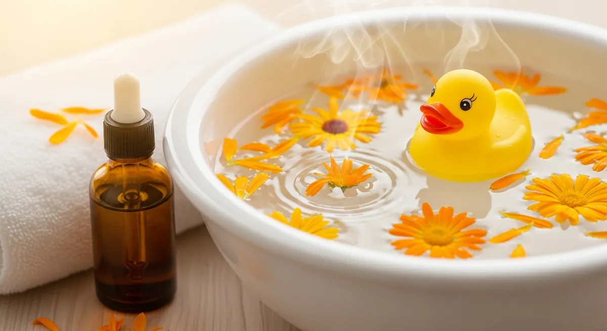 How to Incorporate Calendula Oil into Your Baby's Bath Routine