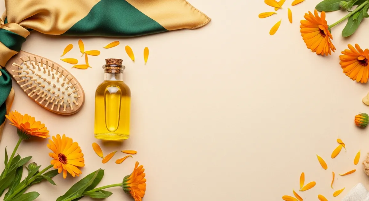 How to Make a Calendula Oil Hair Mask for Damaged Hair