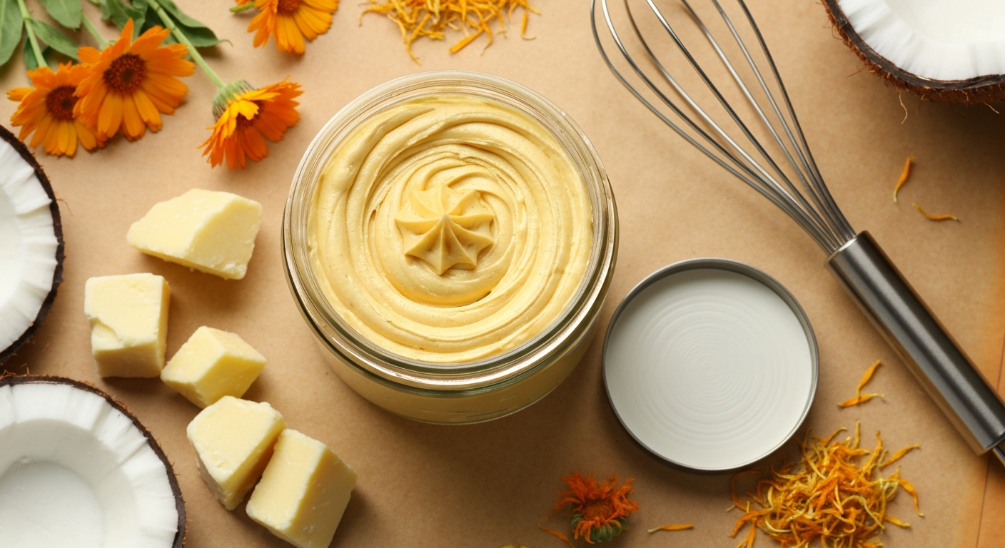 How to Make Calendula Oil Body Butter: Luxurious DIY Recipe