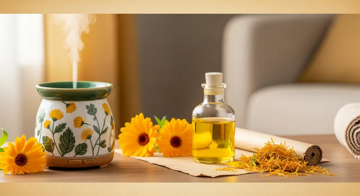 How to Make Calendula Oil Candles for Aromatherapy