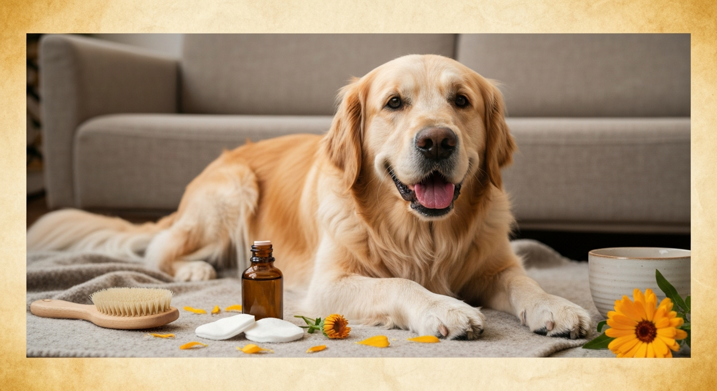 How to Use Calendula Oil for Dog Hot Spots & Skin Issues