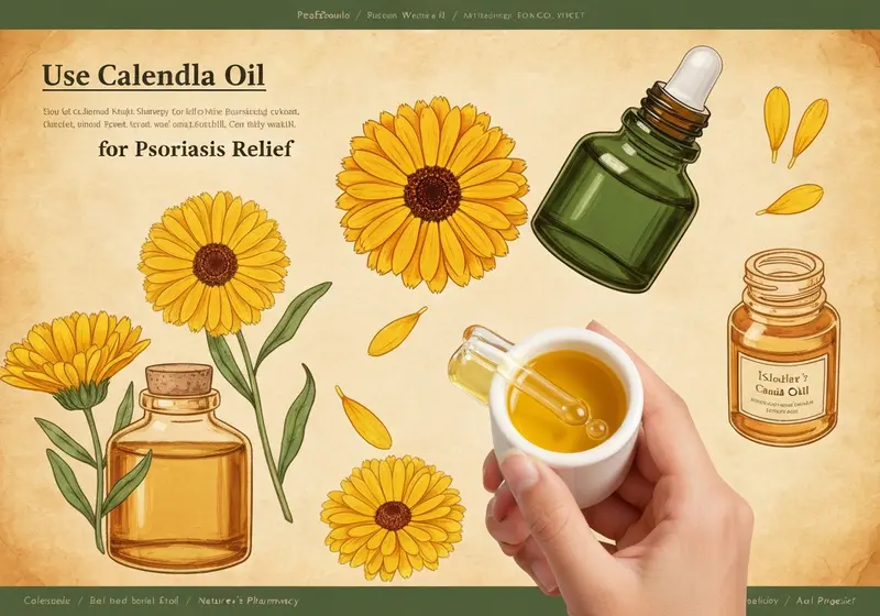 how to use calendula oil for psoriasis relief