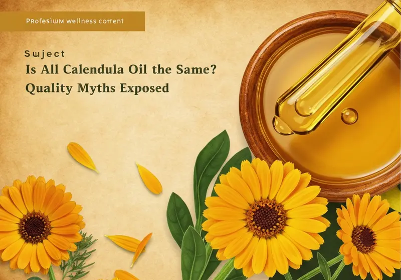 is all calendula oil the same quality myths exposed