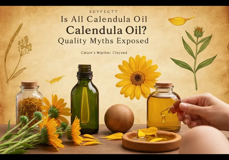 is all calendula oil the same quality myths exposed