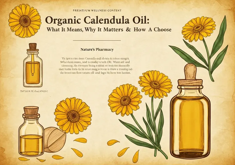 organic calendula oil what it means why it matters how to