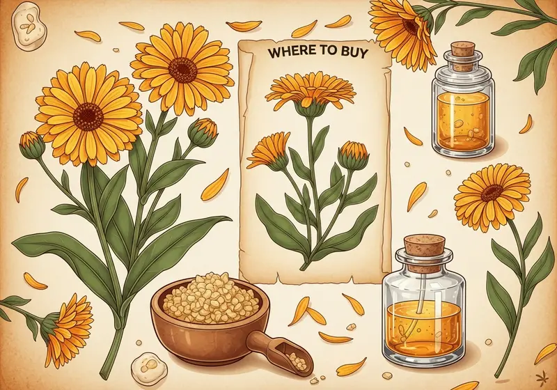 where to buy calendula seeds for oil production